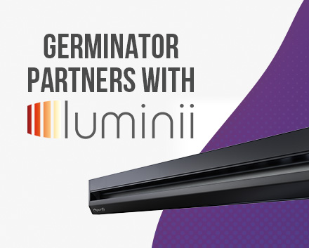 Luminii's PURIFII Architectural-Grade Upper Air Germicidal LED Lighting System